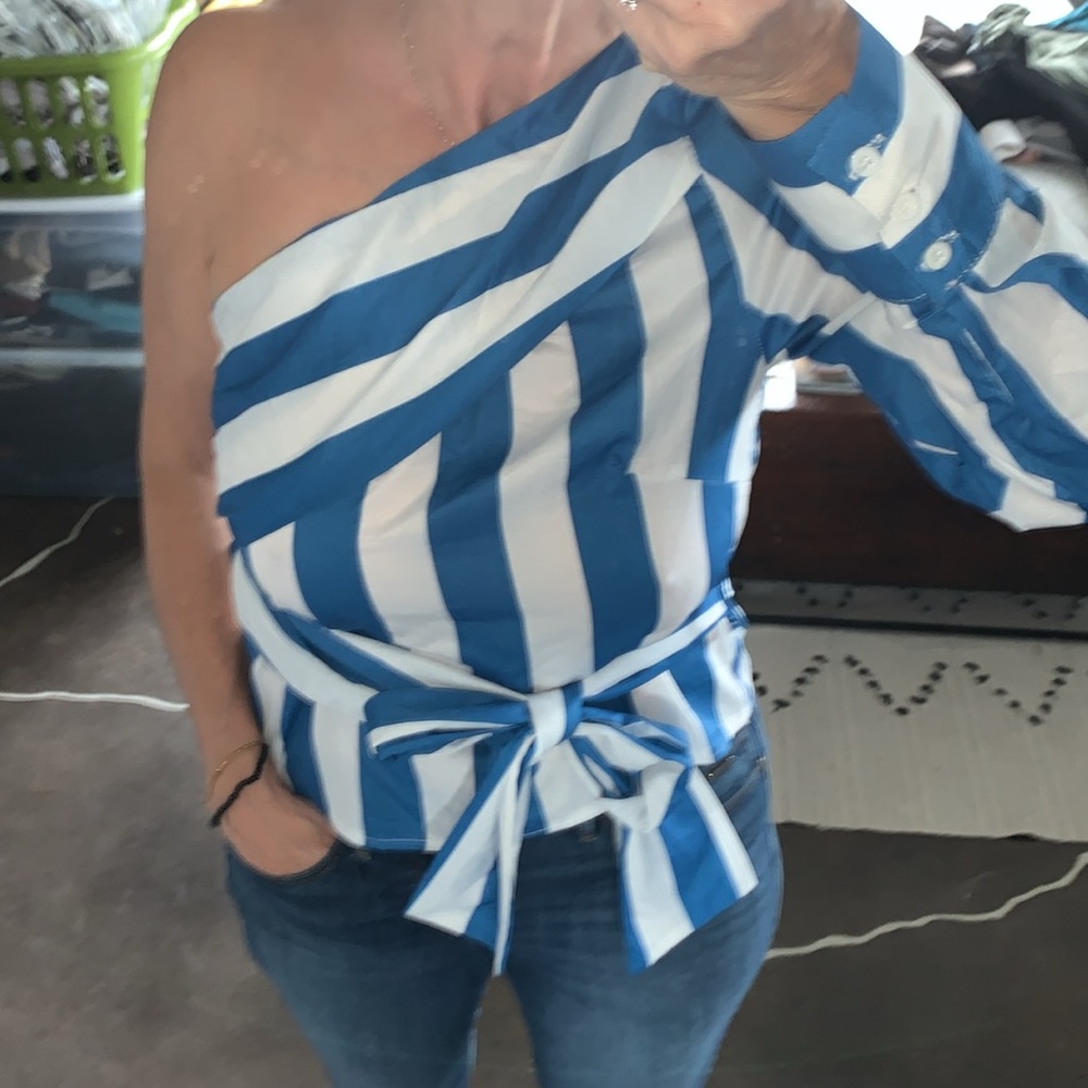 💥 Akkara one shoulder blouse - Picture 5 of 5